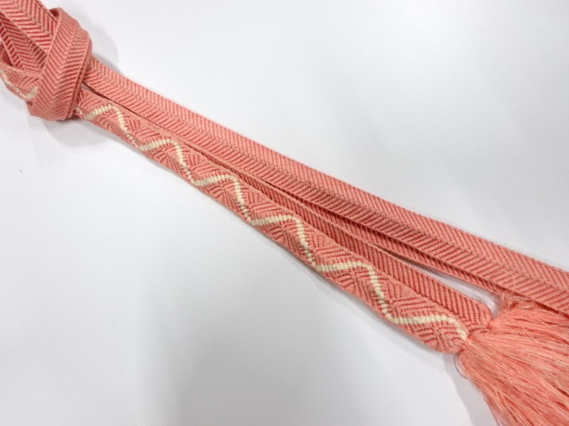 正絹　手組帯締め